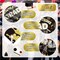 Class of 2026 Extra Large Graduation Backdrop - 72" x 44" Black & Gold Congrats Grad Banner - Premium Fabric Graduation Decorations - Outdoor Photo Background & Party Sign